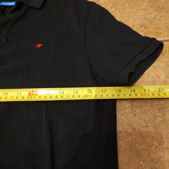 Jim Thompson Navy Polo Shirt Size M with Red Logo - Picture 6 of 7